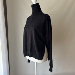 Wilfred Turtleneck Sweater with side slits